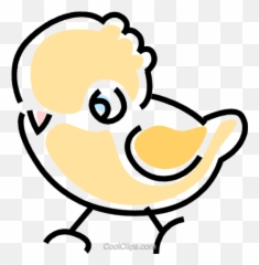 Baby Chick Royalty Free Vector Clip Art Illustration - Happy Png,Baby Chick Png