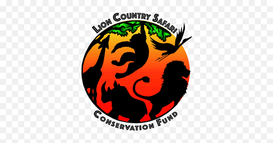 Lion Country Safari - Lion Conservation Logo Png,Orange Lion Logo