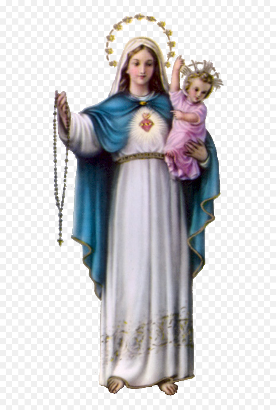 Catholic Child Veneration Rosary - Queen Of The Most Holy Rosary Png,Rosary Png