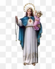 Catholic Child Veneration Rosary - Queen Of The Most Holy png