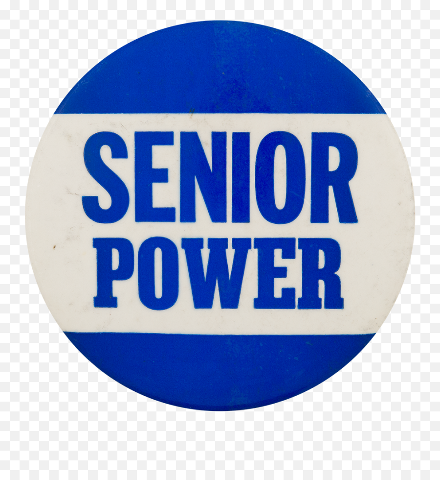 Senior Power Busy Beaver Button Museum - Dot Png,Power Button Logo