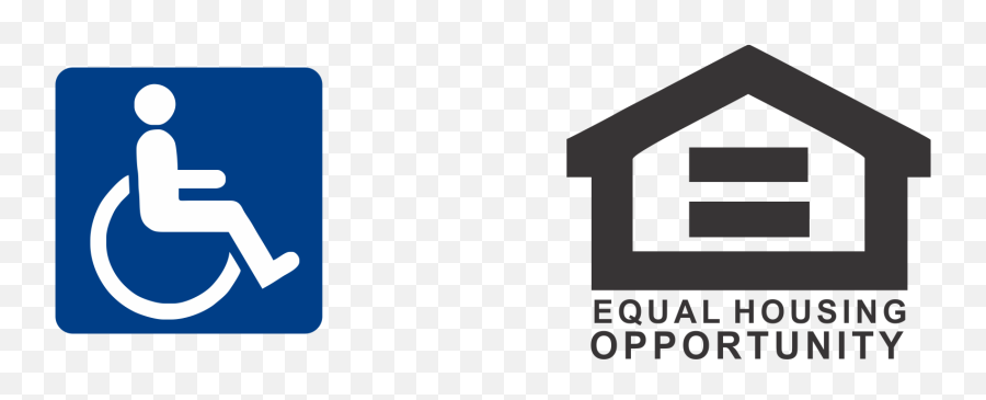 Equal Housing And Handicap Accessible - Fair Housing Act Logo Png,Equal Housing Logo Png