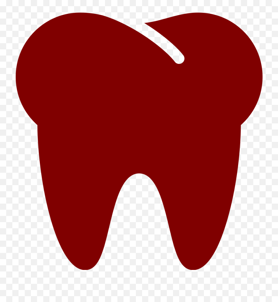 Filetooth Noun 70525 Cc Redsvg - Wikimedia Commons Red Tooth Clipart Png,Tooth Png