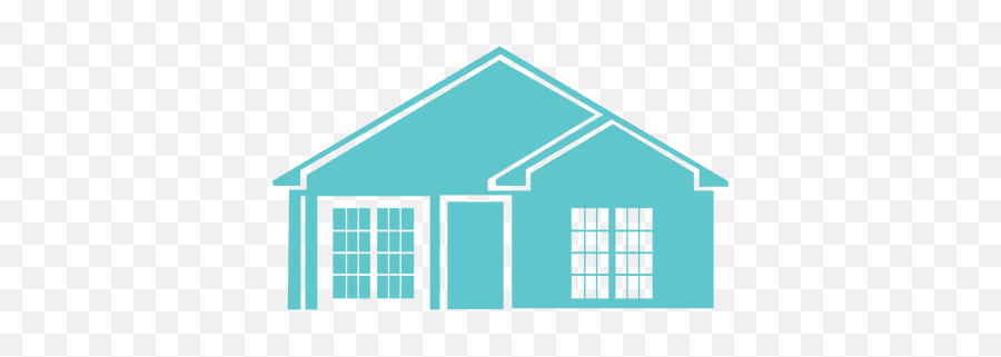 Blue Flat Houses Icon - Building House Vector Art Png,Houses Png