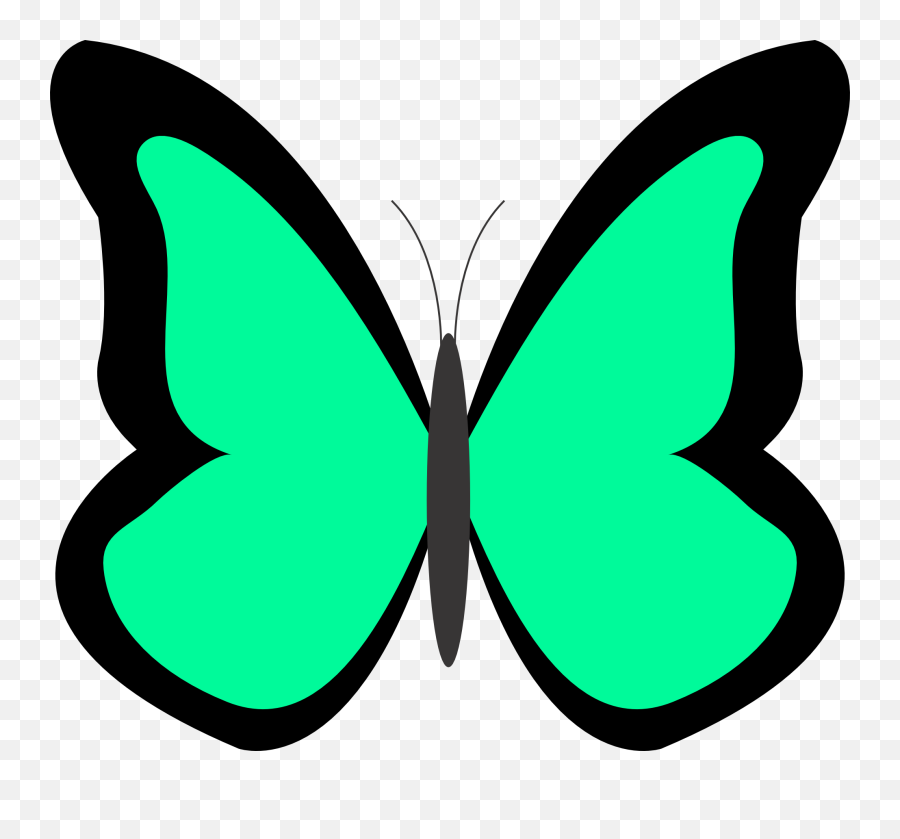 Butterfly Clip Art Png Image With No - Butterfly Spring Clip Art,Steeler Logo Clip Art