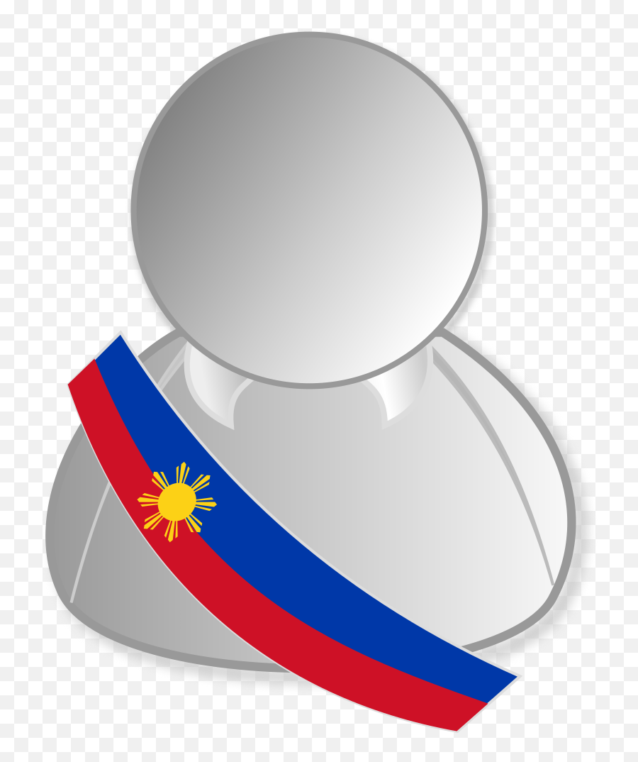 Filephilippines Politic Personality Icon - Flagsvg Maire Icone Png,Filipino Flag Png