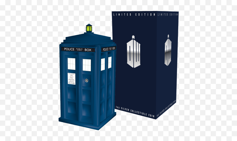 Doctor Who 50th Anniversary Coin The Mary Sue - Vertical Png,Tardis Transparent