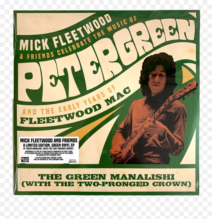 Mick Fleetwood U0026 Friendsfleetwood Mac Green Manalishi 12 - Inglourious Basterds Png,Fleetwood Mac Logo