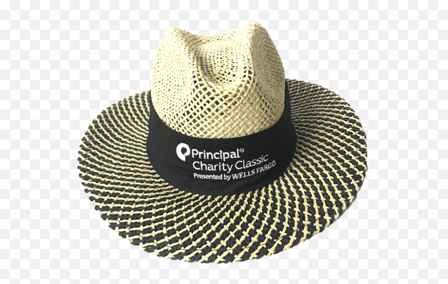 Principal Charity Classic Straw Hat - Hat Golf Hat Straw Png,Straw Hat Transparent