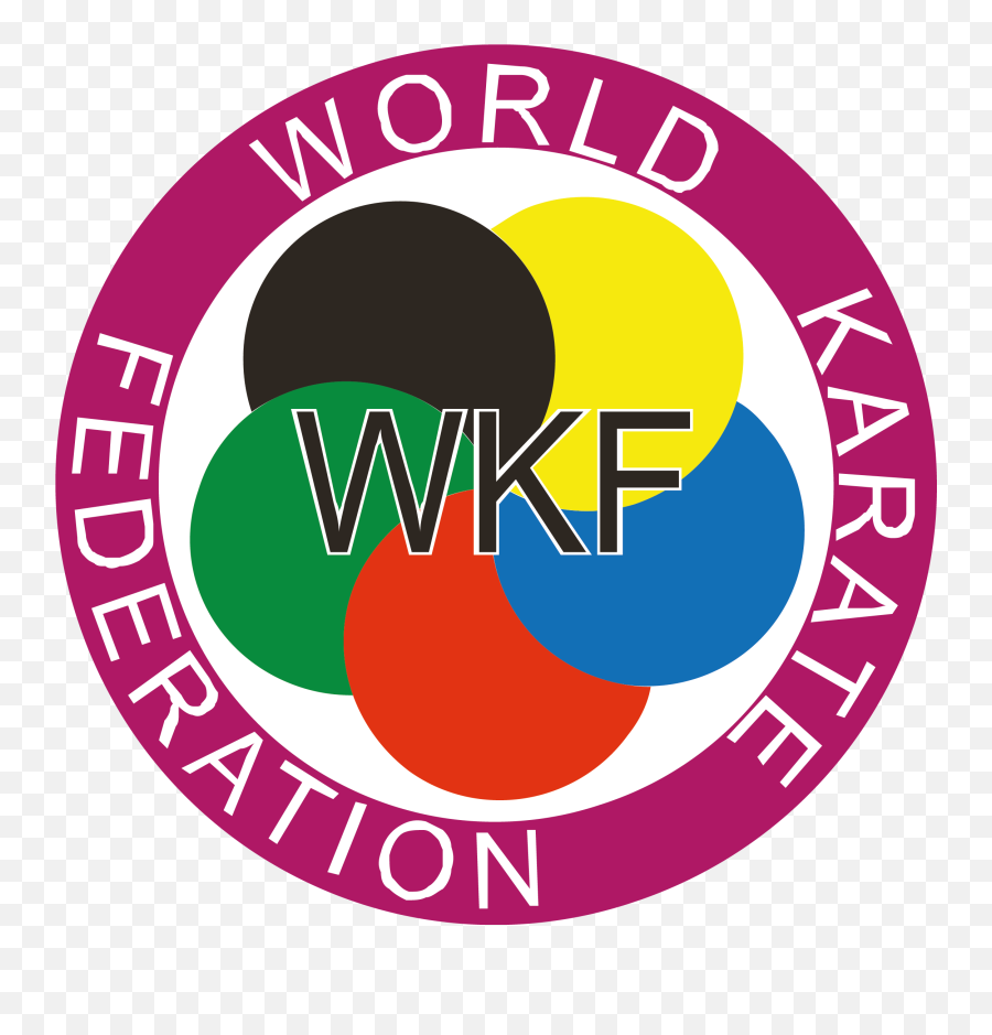 Wkf World Karate Federation Logo Wkfnet Png Image In 2020 - World Karate Federation Logo,Karate Logo