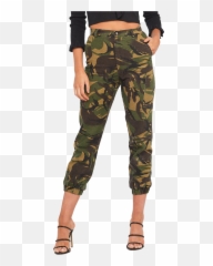 Safari Camo Pant Ladies Clothing U0026 Pants Bardot - Bardot Trinity Pleat Top Png,Camouflage Png