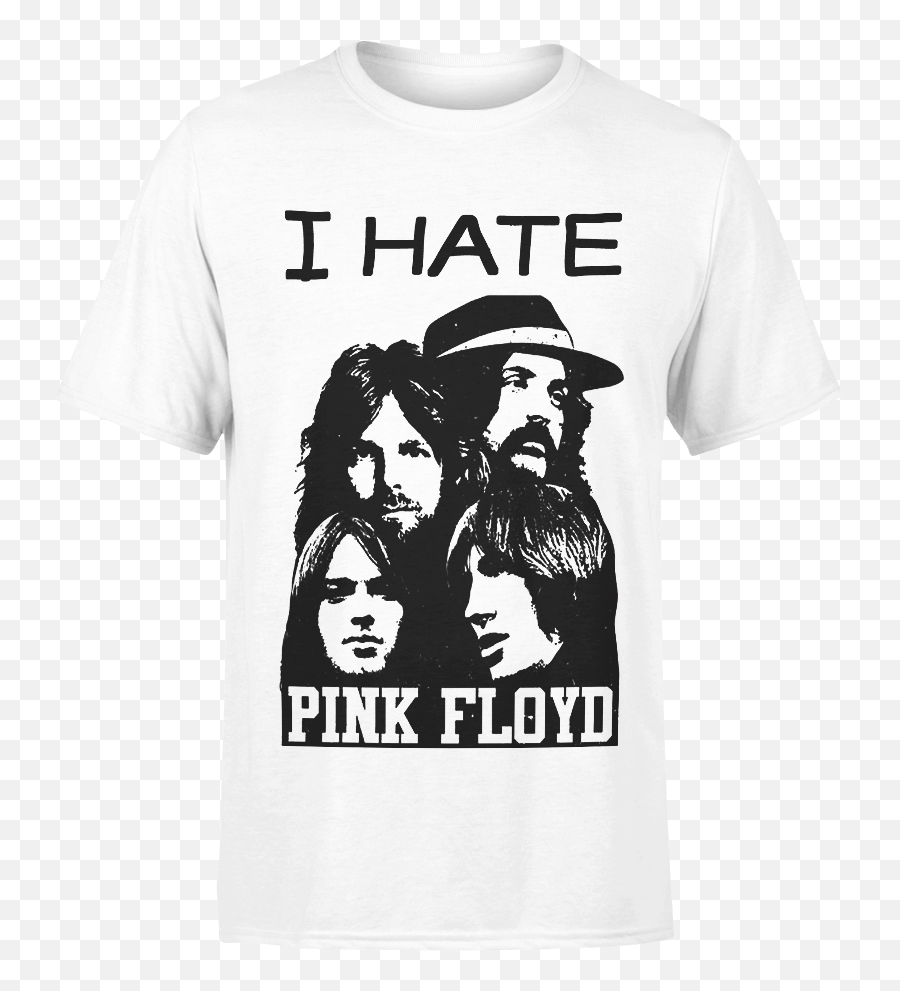 I Hate Pink Floyd T Shirt - Pink Floyd Masters Of Rock Png,Gray Shirt Png