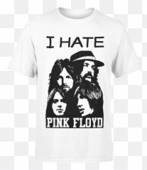 I Hate Pink Floyd T Shirt - Pink Floyd Masters Of Rock Png,Gray Shirt Png