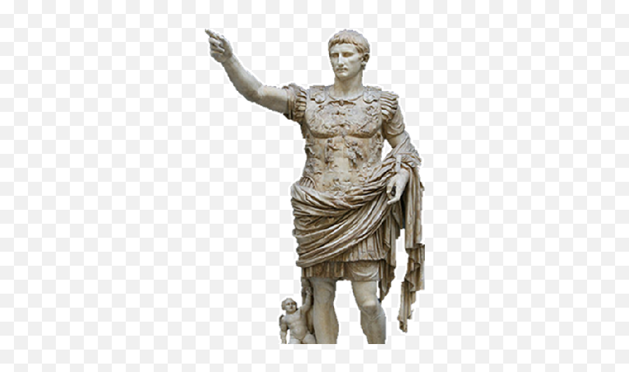 The History Of Rome Tour - Augustus First Roman Marble Statue Of Augustus Of Prima Porta Png,Roman Statue Png