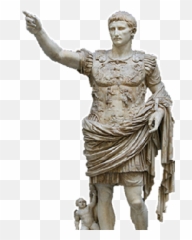 The History Of Rome Tour - Augustus First Roman Marble Statue Prima Porta png