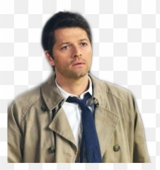 Castiel Supernatural Sticker By Flameninja23 - Spn Cas Tie png