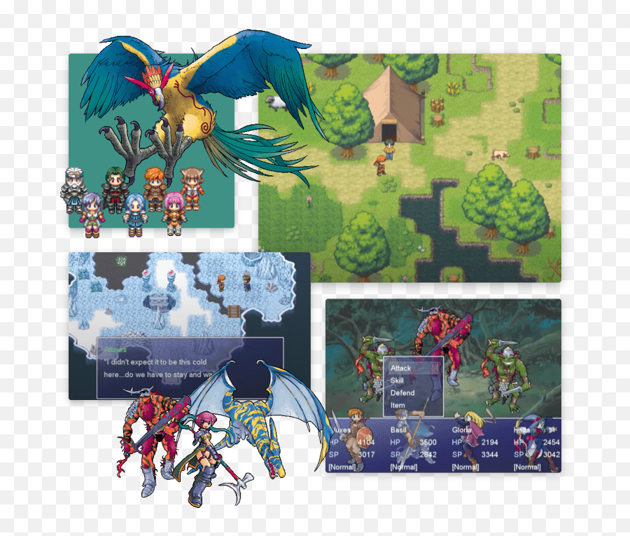 Rpg Maker Xp Make Your Own Game - Rpg Maker Xp Games Png,Pokemon Normal Type Icon