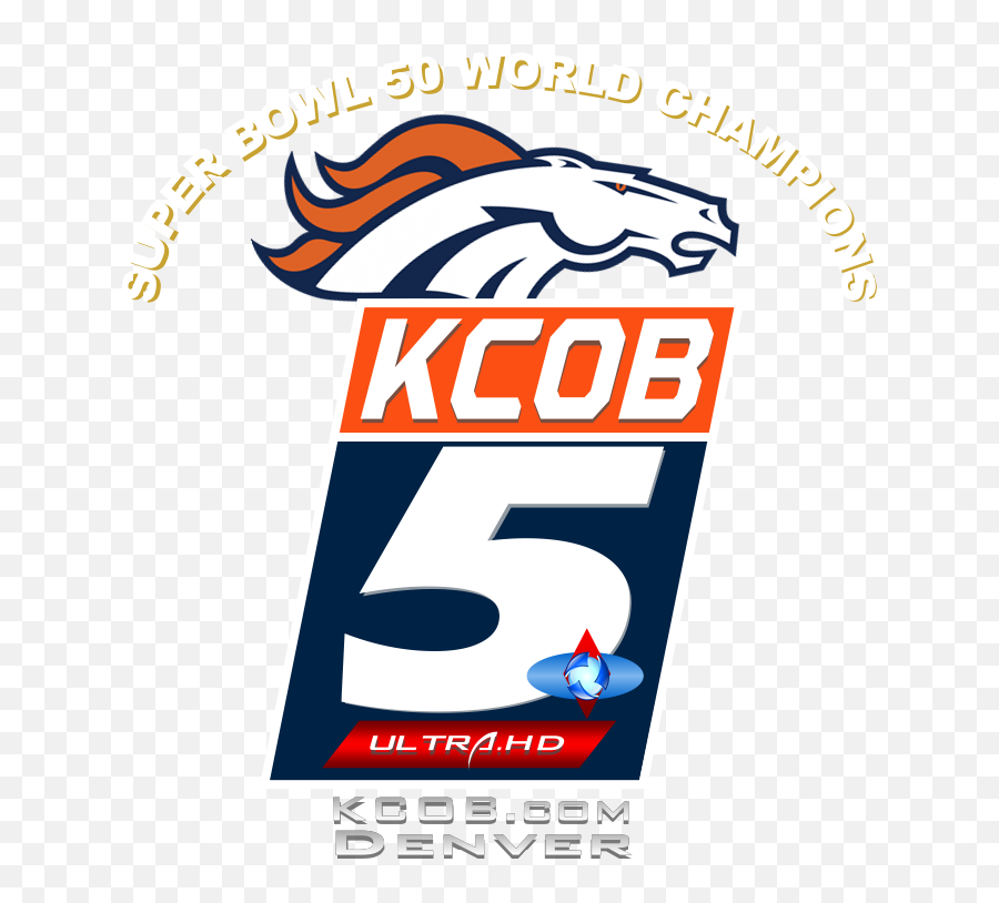 Special Kcob Logo Commemorating The Denver Broncos - Denver Denver Broncos Png,Images Of Denver Broncos Logo