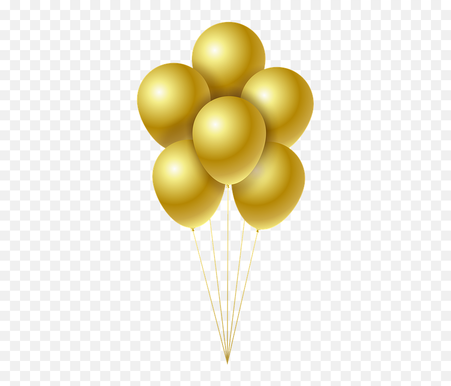 Download Clipart Balloons Carnival - Balloons Transparent Transparent Yellow Balloon Background Png,Balloons Transparent
