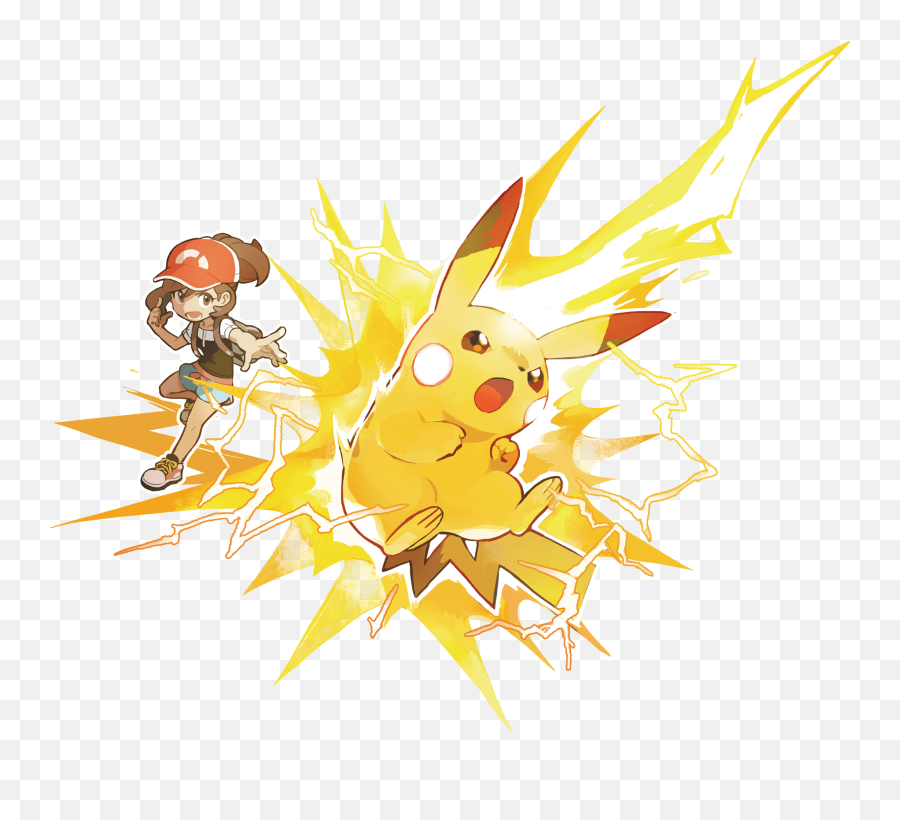 Secret Techniques Exclusive Moves And More Revealed In - Pokemon Lets Go Pikachu Art Png,Detective Pikachu Icon