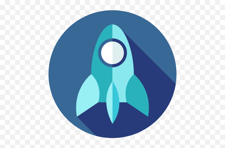 Rocket Ship - Dot Png,Rocket Flat Icon