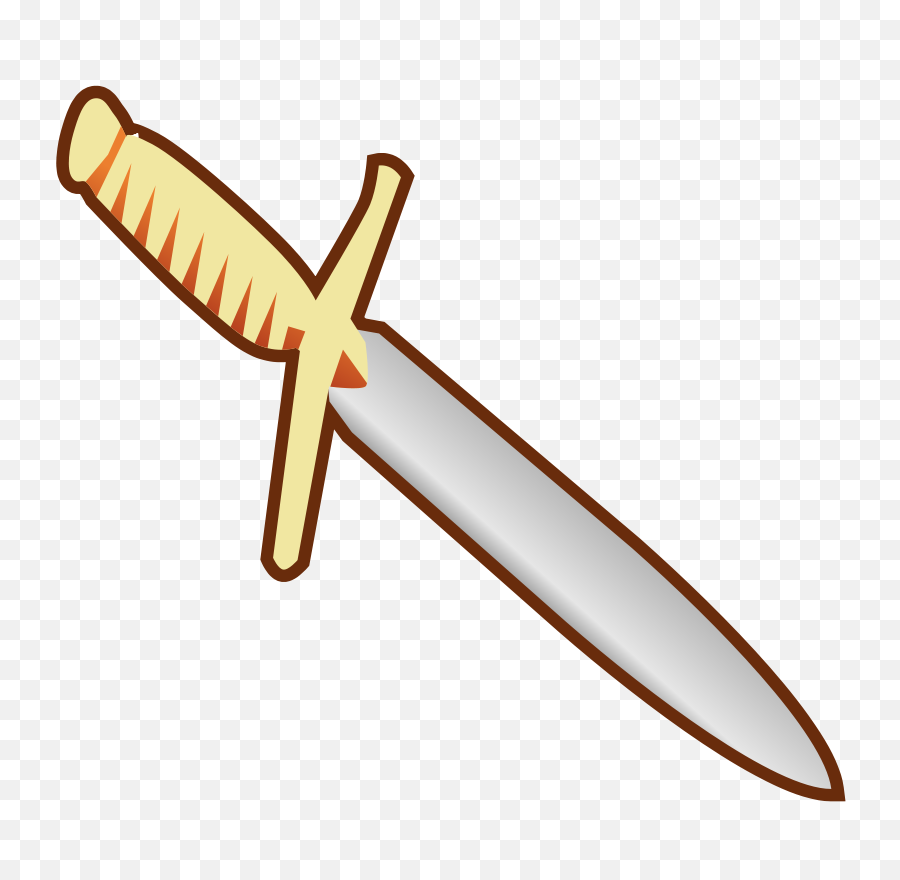 Cut Knife Sharp - Dagger Clipart Png,Cartoon Knife Png - free transparent  png images 