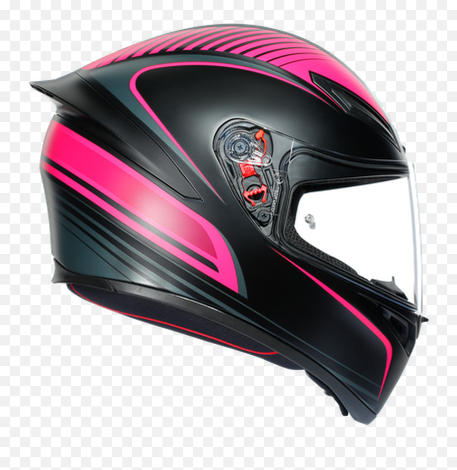 Agv K1 Warmup Pink Helmet - Agv K1 Pink Png,Pink And White Icon Helmet