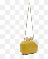 Authentic Judith Leiber Yellow Danielle Png Ted Baker Bow Icon Tote