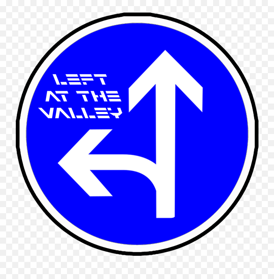 Left - Vorgeschriebene Fahrtrichtung Geradeaus Und Links Png,Patreon Social Media Icon