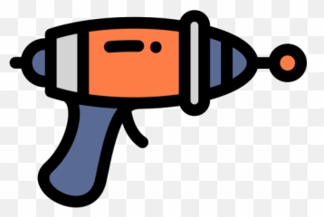 Space Gun - Clip Art Png,Cartoon Gun Png