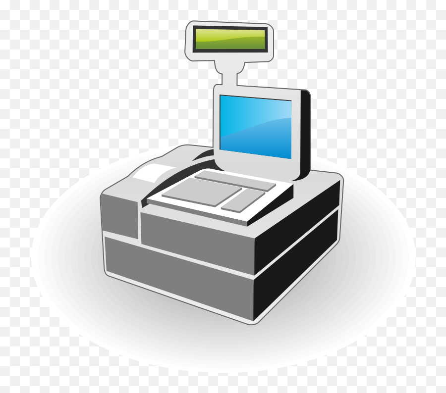 Free Clipart Cash Register Icon Waider - Cash Register Icon Vector Free Png,Pos Icon