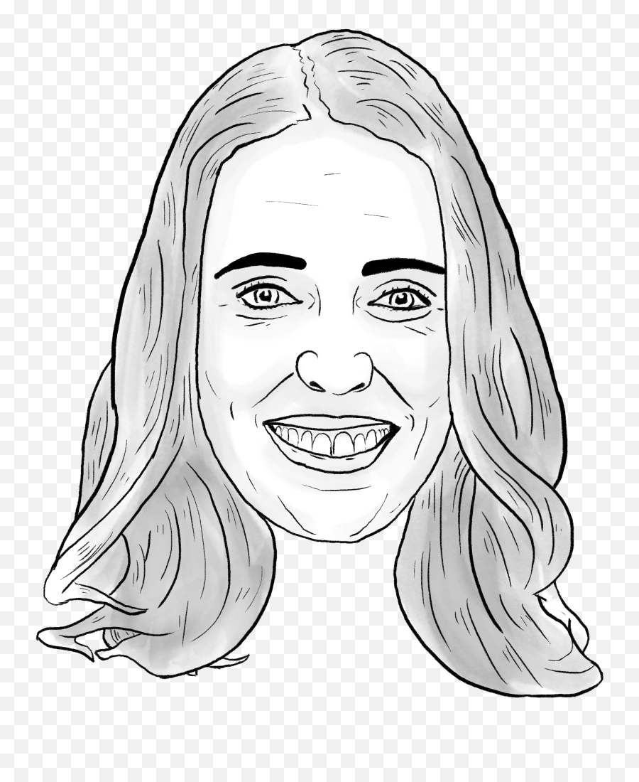 Download Hd Full Size Of How To Draw An Old Persons Face A - Jacinda Ardern Drawing Simple Png,Old Person Png