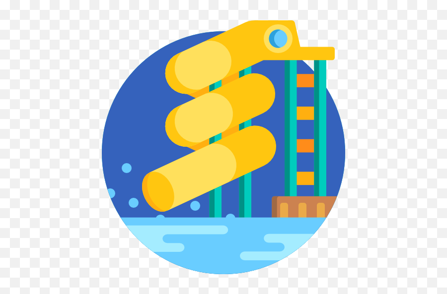 Water Slide - Free Entertainment Icons Water Slide Icon Png,Powerpoint Slide Icon