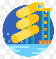 Water Slide - Free entertainment icons Slide Icon Png