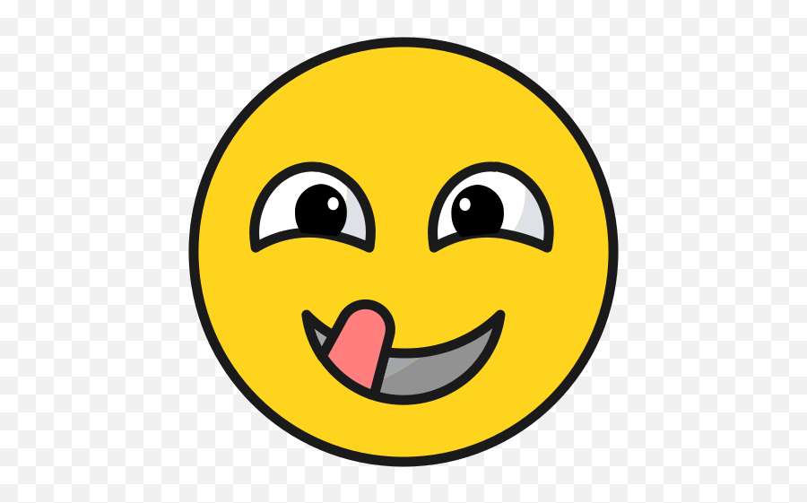 Emoji Emote Tongue Emoticon Free Icon - Iconiconscom Happy Png,Funny Face Icon