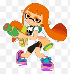Pixilart - Inkling Girl by IsaiahTSE Png Transparent