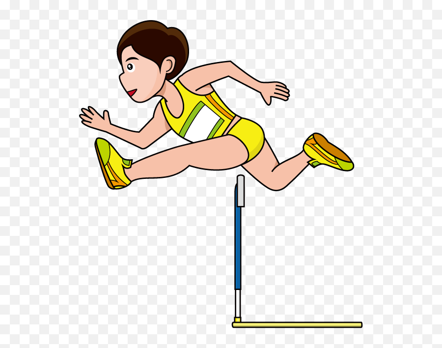 Track And Field Png Hurdles Transparent - Clipart Track And Field Athletics,Hurdle Png