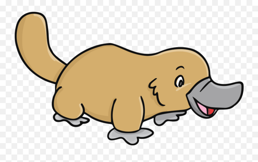 Cute Platypus - Clip Art Library Platypus Clipart Png,Platypus Icon