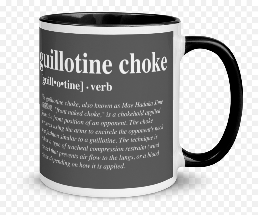 Epic Mug Guillotine Choke U2013 Roll Bjj - Prestige Png,Guillotine Icon