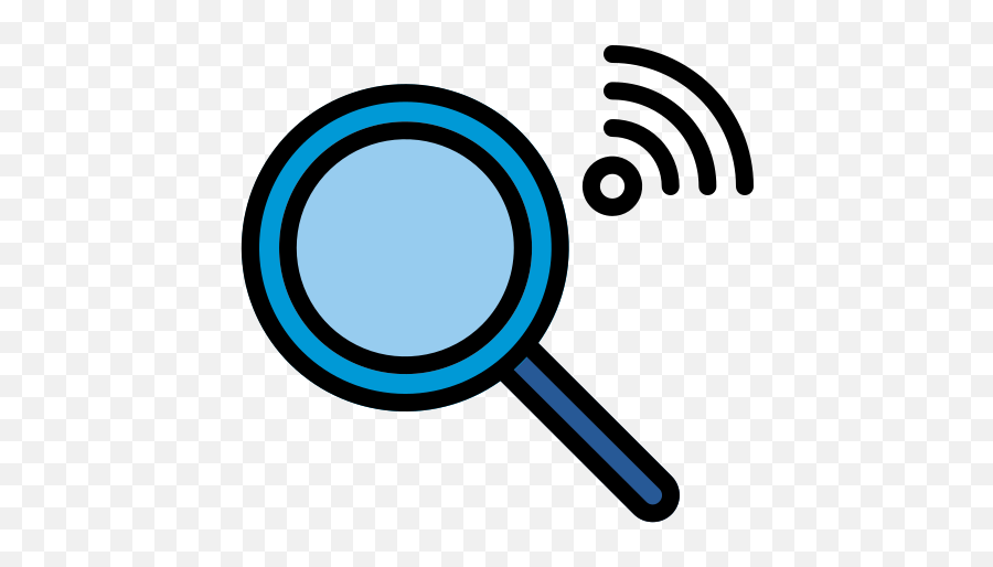 Search Icon Find Internet Of Things - Dot Png,Wifi Icon Blue