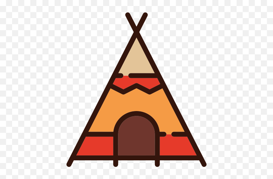 Tent Native American Western Indian Tepee Icon - Tepee Icon Png,Tenet Icon