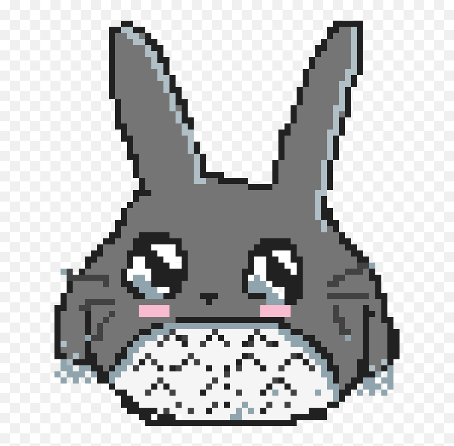 Download Hd Little Totoro - My Neighbor Totoro Transparent Domestic Rabbit Png,Totoro Png