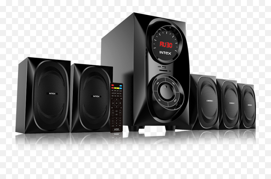 Intex 51 Xm 6040 Sufb Home Speaker - Bluetooth Intex Home Theater Png,Speaker Png