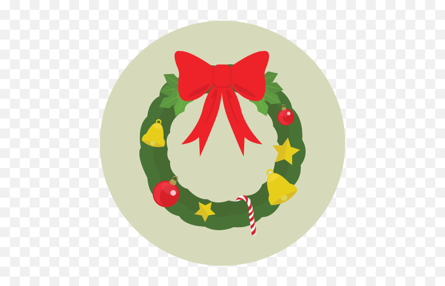 Christmas Wreath Icon - Free Download Png And Vector Wreath,Christmas Wreath Png Transparent