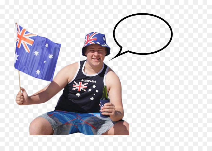 Speach Bubble Sitting Png Image - Australian Person Png,Person Sitting Png