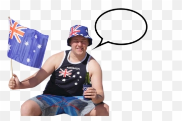 Speach Bubble Sitting Png Image - Australian Person Png,Person Sitting Png