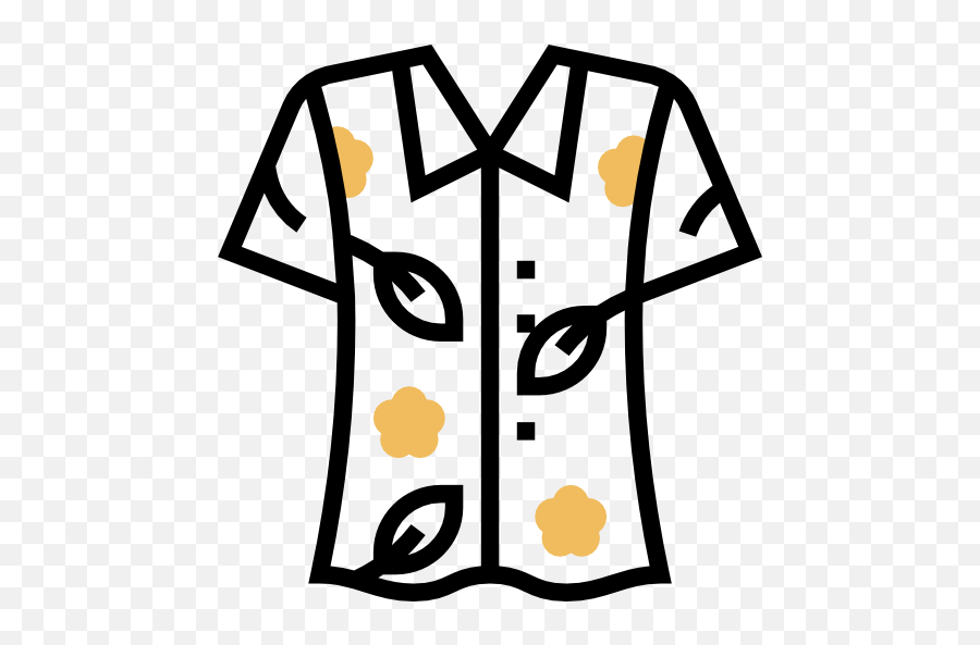 Hawaiian Shirt - Hawaiian Shirt Icon Png,Hawaiian Shirt Png