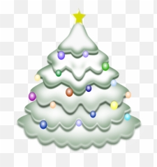 Free Clipart Christmas Tree Ariniko - Snowy Christmas Tree Clipart Transparent Png,Christmas Tree Transparent Background