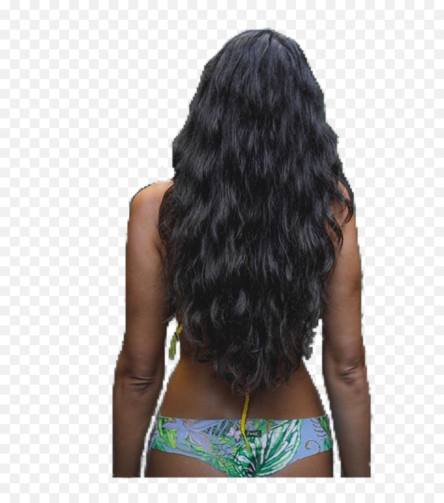 Bikini Beach Surfer Curlyhair Girl Png Freetoedit - Lace Wig,Girl In Bikini Png