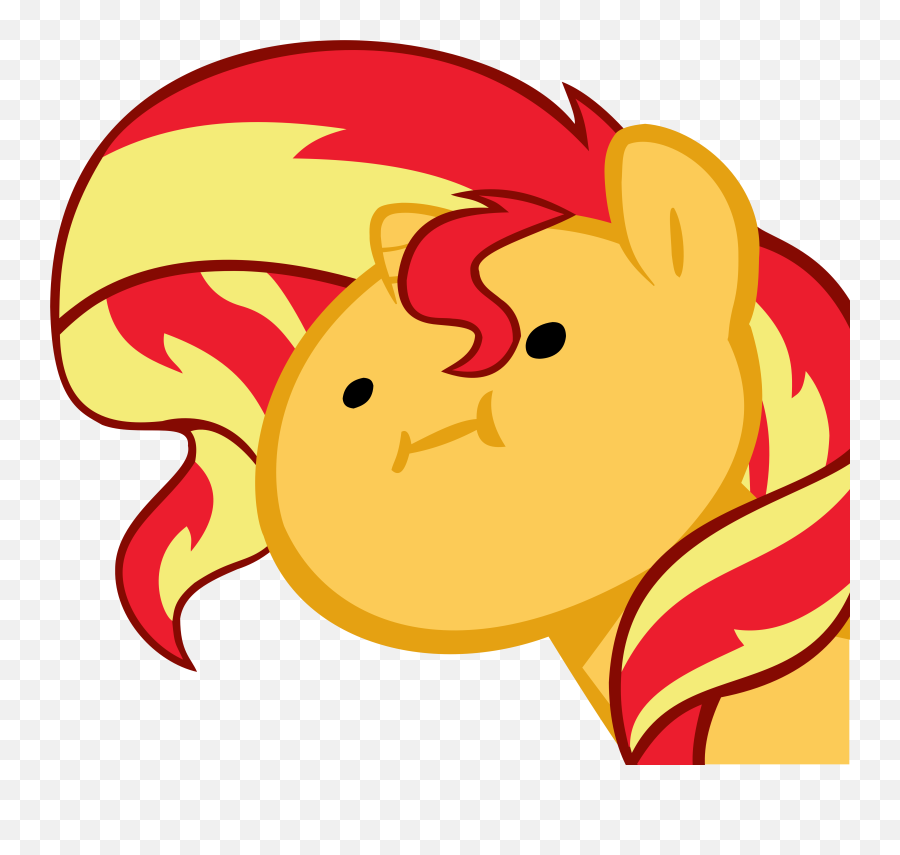 Wutface Transparent Png Clipart Free - Sunset Shimmer Pony,Wutface Png